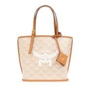 Himmel Mini shopper tas MCM , Beige , Dames