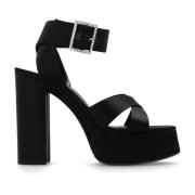 ‘Bianca’ platform sandalen Saint Laurent , Black , Dames