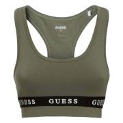 Alina Top Eco Stretc Top Guess , Green , Dames