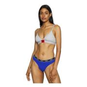 Triplet Thong Gestreepte Bikini Broek Hugo Boss , Multicolor , Dames