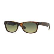 New Wayfarer Zonnebril Groen Gepolariseerd Ray-Ban , Brown , Unisex