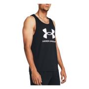 Tanktop Under Armour , Black , Heren