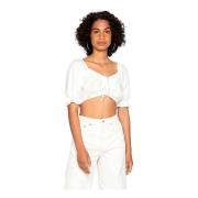 Top Vero Moda , White , Dames