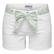 Shorts Only , White , Dames