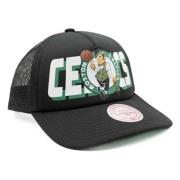 Boston Celtics Billboard Cap Mitchell & Ness , Black , Unisex