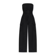 Off-shoulder jumpsuit Saint Laurent , Black , Dames