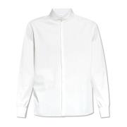 Overhemd met opstaande kraag Saint Laurent , White , Heren