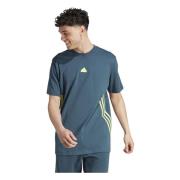 Heren T-shirt - Fi 3S Adidas , Green , Heren