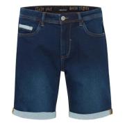 Shorts Blend , Blue , Heren