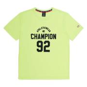 Crewneck T-Shirt Footbal Shirt Champion , Green , Heren