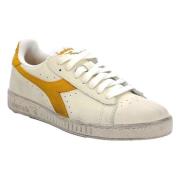 Game Low Waxed Sneakers Diadora , Beige , Heren