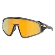 Latch Panel Sunglass Oakley , Gray , Heren