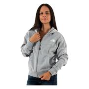 Essential Fz Hoodie The North Face , Gray , Dames