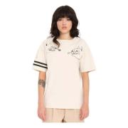 Nando Von Arb T-shirt Volcom , White , Dames