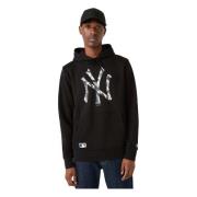 MLB New York Yankees Hoodie New Era , Black , Heren