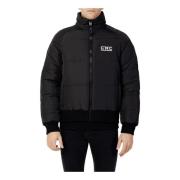 Zwarte Katoenen Zip-Up Jas met Zijzakken Costume National , Black , He...