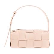 Baksteen Kleine schoudertas Bottega Veneta , Pink , Dames