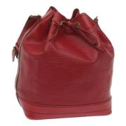 Pre-owned Leather louis-vuitton-bags Louis Vuitton Vintage , Red , Dam...