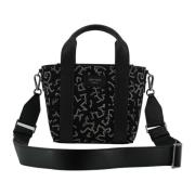 Zwart en wit klein tote tas Jimmy Choo , Black , Dames