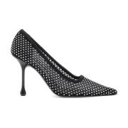 Kristal Mesh Pumps Jimmy Choo , Black , Dames