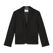 Blazer regular Marc O'Polo , Black , Dames