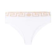 Witte Griekse sleutelbriefs Versace , White , Dames