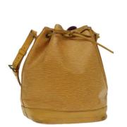 Pre-owned Leather louis-vuitton-bags Louis Vuitton Vintage , Yellow , ...