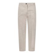 Reguliere Chino Broek in Sabbia Kleur Nine In The Morning , Beige , Da...