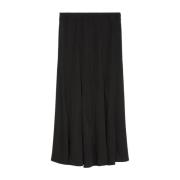 Relaxte maxi print rok Marc O'Polo , Black , Dames