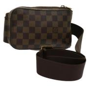 Pre-owned Canvas louis-vuitton-bags Louis Vuitton Vintage , Brown , Da...