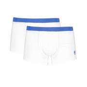 Katoenen Boxershorts met Logo Tailleband North Sails , White , Heren