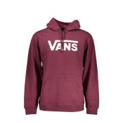 Gezellige Fleece Hoodie met Logo Vans , Brown , Heren