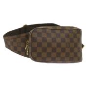 Pre-owned Canvas shoulder-bags Louis Vuitton Vintage , Brown , Dames