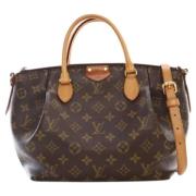 Pre-owned Canvas totes Louis Vuitton Vintage , Brown , Dames