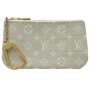 Pre-owned Canvas wallets Louis Vuitton Vintage , Beige , Dames