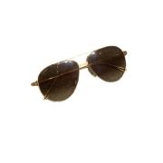 Pre-owned Acetate sunglasses Cartier Vintage , Black , Dames