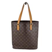 Pre-owned Canvas handbags Louis Vuitton Vintage , Brown , Dames