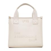 Stijlvolle Nude Tassen V73 , Beige , Dames