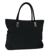 Pre-owned Nylon totes Gucci Vintage , Black , Dames