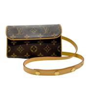 Pre-owned Canvas louis-vuitton-bags Louis Vuitton Vintage , Brown , Da...