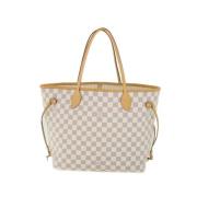 Pre-owned Canvas louis-vuitton-bags Louis Vuitton Vintage , White , Da...