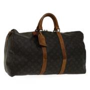 Pre-owned Canvas louis-vuitton-bags Louis Vuitton Vintage , Brown , Da...