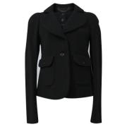 Pre-owned Wool outerwear Chloé Pre-owned , Black , Dames