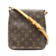 Pre-owned Canvas louis-vuitton-bags Louis Vuitton Vintage , Brown , Da...