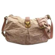 Pre-owned Canvas shoulder-bags Louis Vuitton Vintage , Pink , Dames