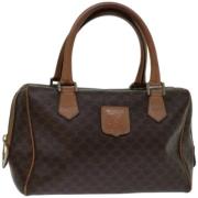 Pre-owned Leather handbags Celine Vintage , Brown , Dames