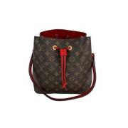 Pre-owned Canvas louis-vuitton-bags Louis Vuitton Vintage , Brown , Da...