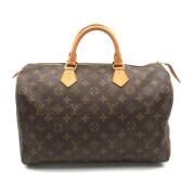 Pre-owned Canvas handbags Louis Vuitton Vintage , Brown , Dames