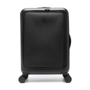 Zwarte Trolley Tas Emporio Armani , Black , Heren