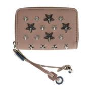 Pre-owned Leather wallets Jimmy Choo Pre-owned , Pink , Dames